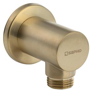 Sapho Moro wand aansluitingbocht rond goud mat