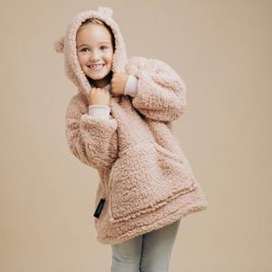 Fresh & Co Teddy Hoodie Kids - Roze - 