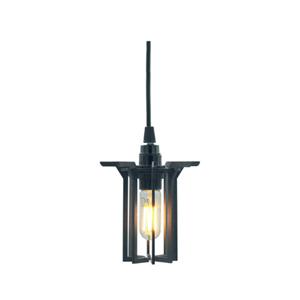 Maison Cocon Industriele hanglamp 004 T zwart