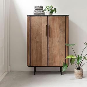 DTP Home Opbergkast Soho Teakhout en mortex, 130 x 90cm - Bruin
