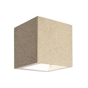 dekolight Deko Light Mini Cube Beige Granit Mini Cube Wandaufbauleuchte LED fest eingebaut EEK: F (A - G) 4W W