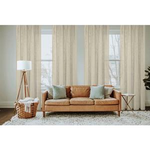 Vorhang SOFTY, Home Basics, Ösen (1 St), halbtransparent, Ösenschal SOFTY Uni