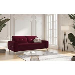 sit&more 2,5-Sitzer "Orient 4 V", inkl. 2 Zierkissen und Strass-Stein an Rücken- und Armlehnen