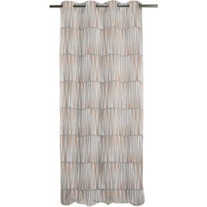 APELT Gardine "Linea", (1 St.), HxB: 245x122, Linea, Ösenschal mit Metallösen