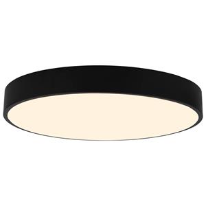 Innes LED-Deckenlampe schwarz Ø38cm Smart - weiß, Schwarz - Lindby