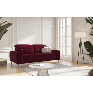 sit&more 2,5-Sitzer "Orient 4 V", inkl. 2 Zierkissen und Strass-Stein an Rücken- und Armlehnen