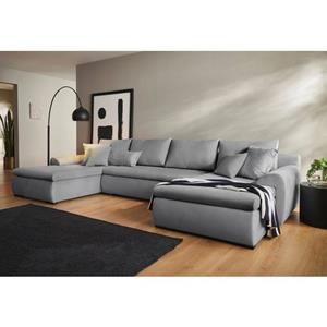 Home affaire Wohnlandschaft "Win", wahlweise mit Bettfunktion und Bettkasten
