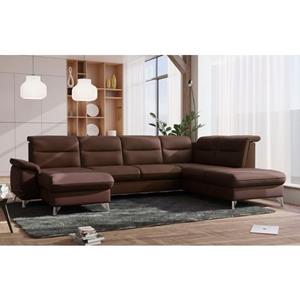 sit&more Zithoek Astoria U-vorm naar keuze met motorische relaxfunctie