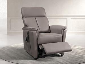 Mobistoxx Relaxfauteuil elektrisch LENNY donkerbruin