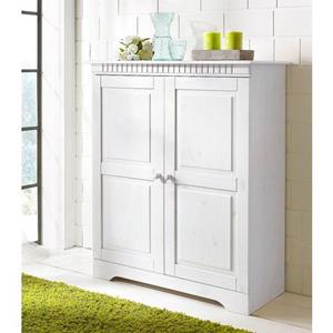 Home affaire Kast Cubrix van mooi massief grenenhout, hoogte 100 cm