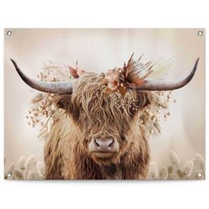 Reinders! Poster Highlander in Blumen