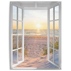 Reinders! Poster Sonnenuntergang durch das Fenster