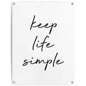 Reinders! Poster Keep life simple