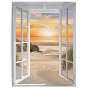 Reinders! Poster Zonsondergang aan het strand