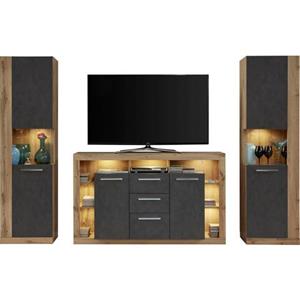 INOSIGN Dressoir GWENDOLYN gemakkelijk te onderhouden design, verlichting optioneel, veelzijdig te combineren