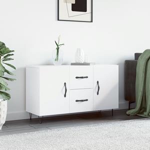 VidaXL Dressoir 100x36x60 cm bewerkt hout wit
