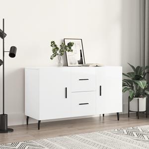 VidaXL Dressoir 100x36x60 cm bewerkt hout hoogglans wit