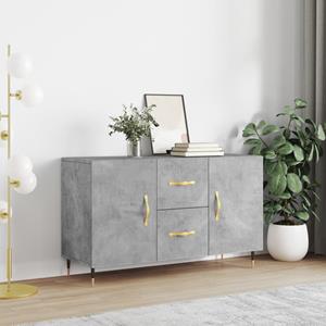 VidaXL Dressoir 100x36x60 cm bewerkt hout betongrijs