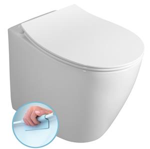 Isvea Sentimenti randloos staand toilet wit