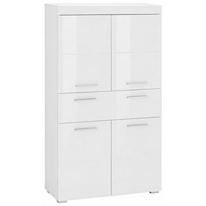 Trendteam INOSIGN Midischrank "Avena", Breite 73 cm, Badezimmerschrank mit 1 großen Schubkasten und 4 Türen