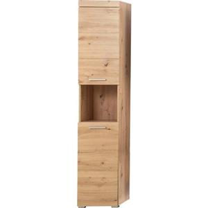 Trendteam INOSIGN Hochschrank "Avena", Höhe 190 cm, Badezimmerschrank mit 2 Türen und 1 offenen Fach