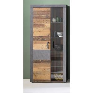 INOSIGN Vitrine Ilana moderner Industrial Style, Beleuchtung optional