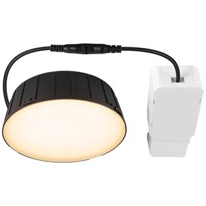 SLV 1007509 Downlight V 150 LED-Deckenleuchte LED LED fest eingebaut 15W Schwarz