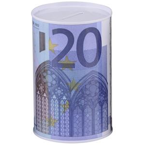 20 euro biljet spaarpotje 8 x 11 cm -