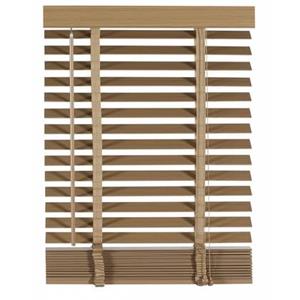 Woonexpress Jaloezie Hout Beige - Hout - 60x130x5cm (BxHxD)