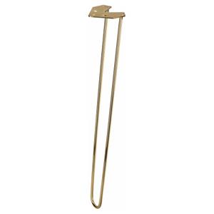 Duraline Meubelpoot Draad Goud 72cm 4pp