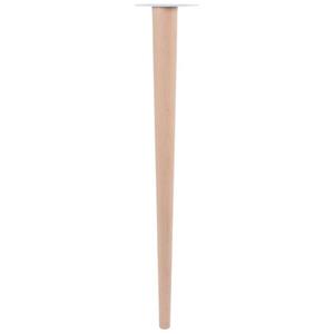 Duraline Meubelpoot Rond Taps Hout Ø2,5-5x72cm Beuken Fsc 4pp