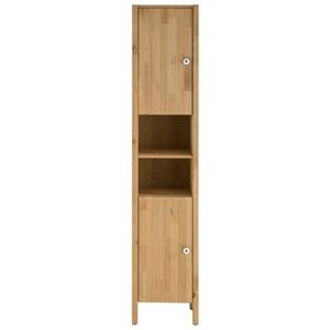 Home affaire Hochschrank "Tina", Badmöbel, Schrank, Breite 31,5 cm, Massivholz