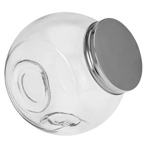 Voordeelset van 8x stuks glazen voorraadpot/snoeppot 16 cm -