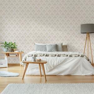 Sublime Vliesbehang Art Deco Naturel