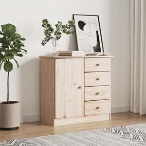 VidaXL Dressoir ALTA 77x35x73 cm massief grenenhout