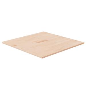 VidaXL Tafelblad vierkant 70x70x1,5 cm onbehandeld massief eikenhout