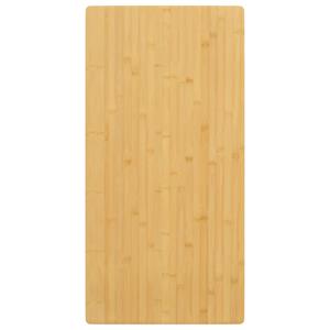 VidaXL Tafelblad 50x100x2,5 cm bamboe