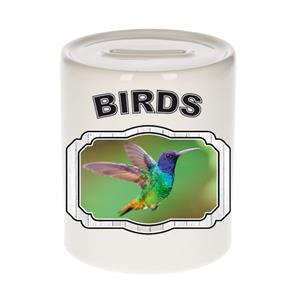 Bellatio Dieren liefhebber kolibrie vogel spaarpot - vogels cadeau -