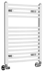 Aqualine Orbit gebogen design radiator 50x64cm wit 360Watt