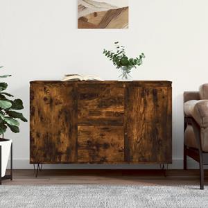 VidaXL Dressoir 104x35x70 cm bewerkt hout gerookt eikenkleurig