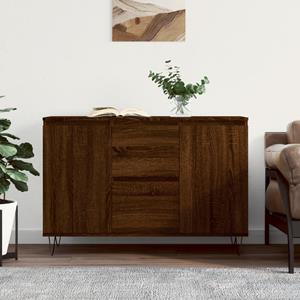 VidaXL Dressoir 104x35x70 cm bewerkt hout bruineikenkleurig