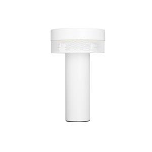 HELL LED tafellamp Mesh accu, hoogte 24 cm, wit