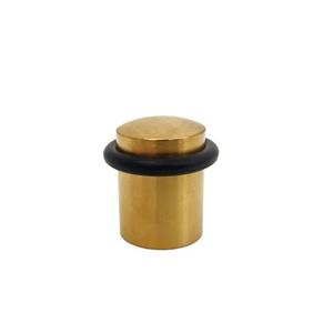Praxis Deurstopper Vloer Pvd Messing Glans 27mm