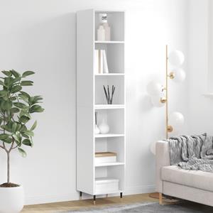 bonnevie Highboard,Kommode Weiß 34,5x32,5x180 cm Holzwerkstoff vidaXL