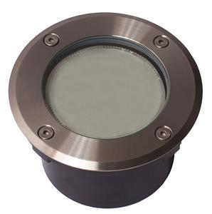 KS Verlichting Grondspot LED Ø12 RVS GX53 Fitting Rond