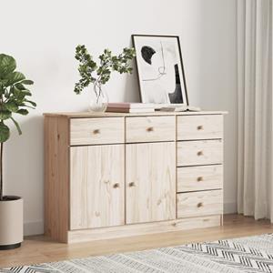 VidaXL Dressoir ALTA 112x35x73 cm massief grenenhout