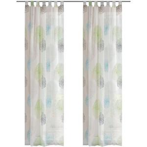 HOME WOHNIDEEN Vorhang "RAWLINS", (2 St.), 2er Pack Schlaufenschal RAWLINS bedruckt