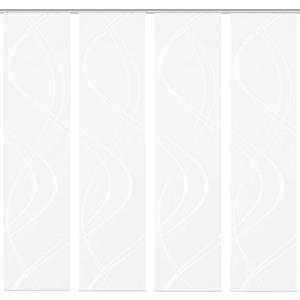 HOME WOHNIDEEN Schiebegardine "TIBERIO 4er SET", (4 St.)