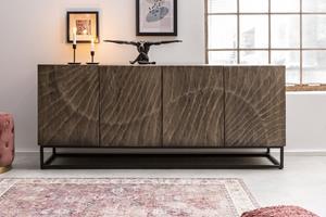 Invicta Interior Sideboard Scorpion 177cm Acacia hout grijs/ 41570