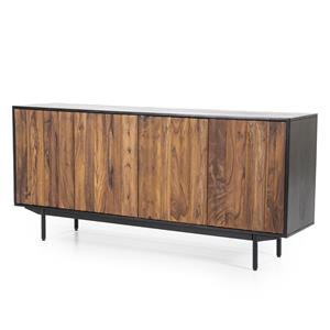 Eleonora Dressoir Alexander Sheesham hout, 167cm - Bruin